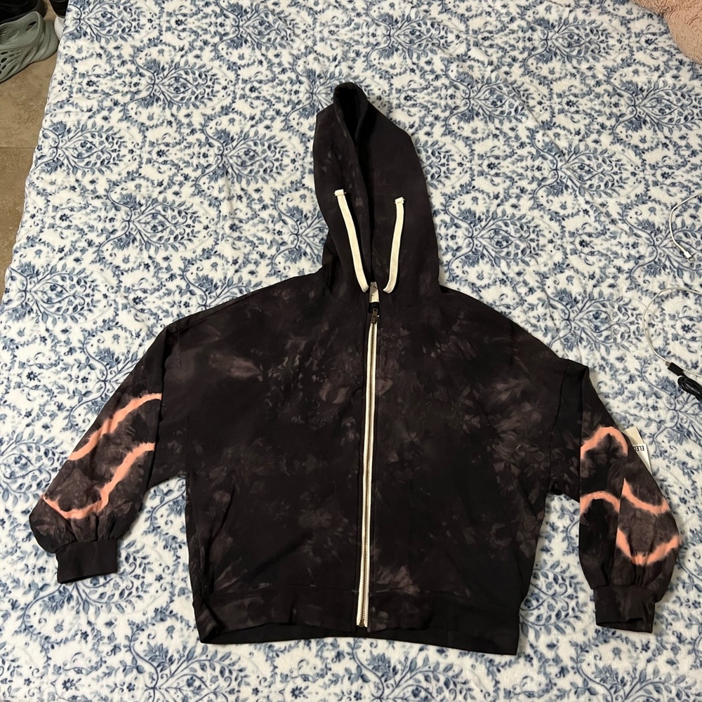 Electric and Rose zipper sweater